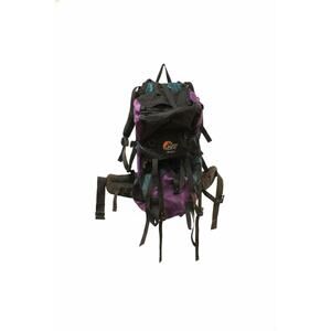 Vintage Lowe Alpine Sirocco Backpack Internal Frame Teal Purple Hiking 70L